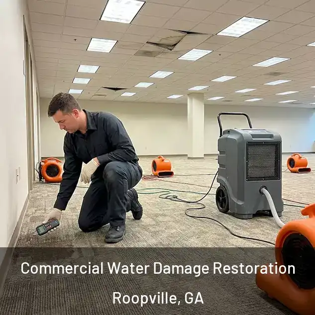  Commercial Water Damage Restoration Roopville, GA